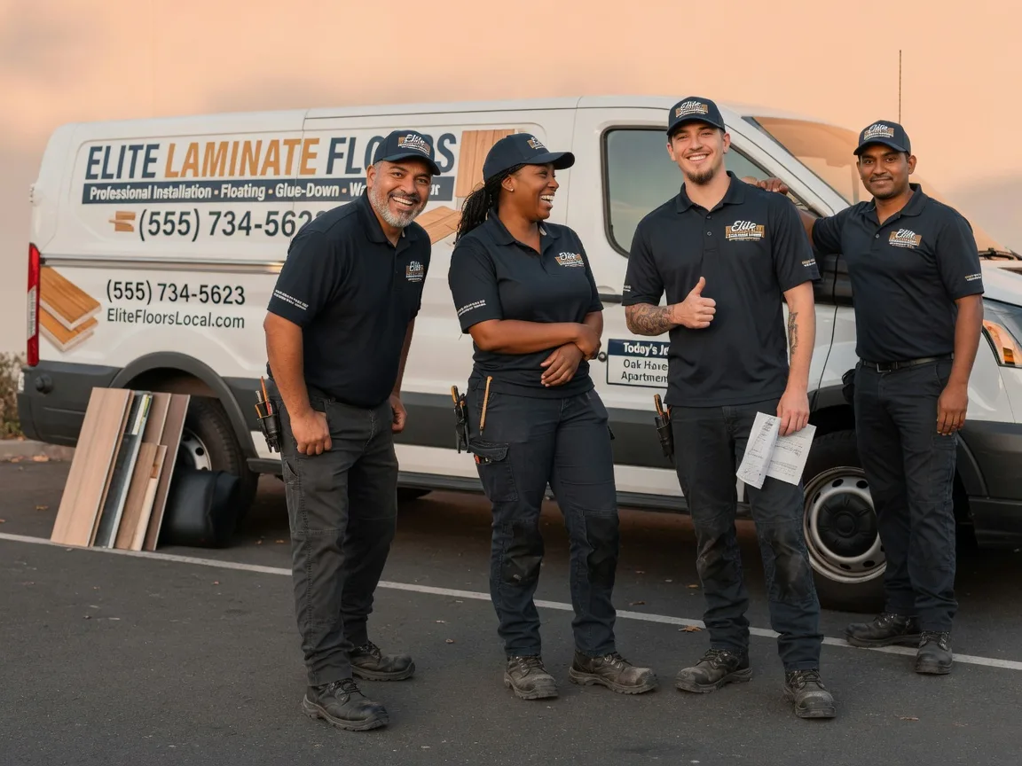 Laminate flooring installation company in Tipton, PA